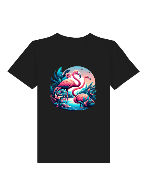 Flamingos - Mini Creator 2.0 Kids T-Shirt SK