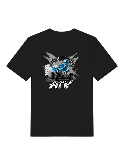 Dust and Dirt ATV Adventure - Camiseta unisex para adultos de algodón orgánico de manga corta Creator T-Shirt 2.0 ST/St SH