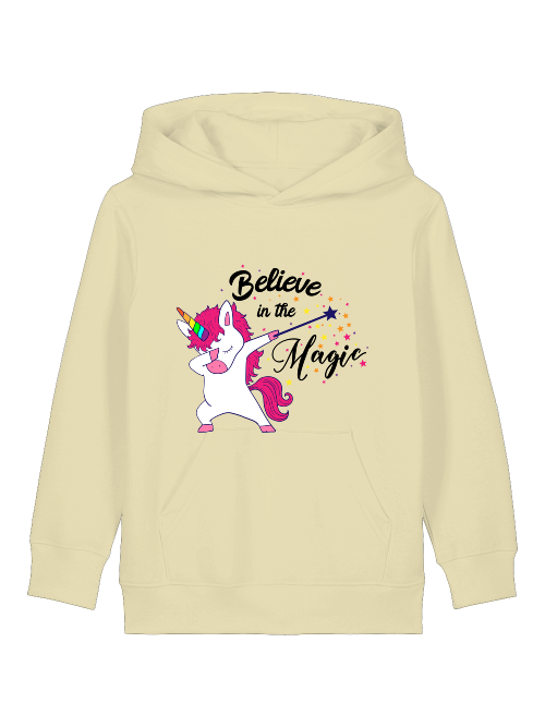 Einhorn Believe in the Magic - Mini Cruiser Hoodie 2.0 Kinder Kapuzenpullover SK