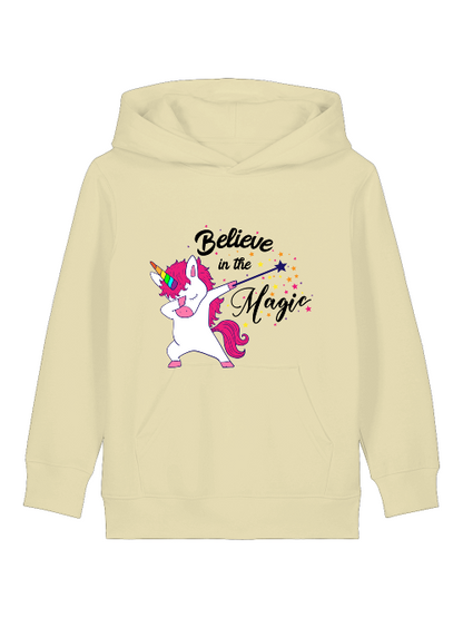 Einhorn Believe in the Magic - Mini Cruiser Hoodie 2.0 Kinder Kapuzenpullover SK