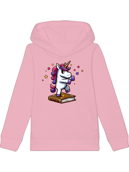 Einhorn tanzt auf Buch - Mini Cruiser Hoodie SK