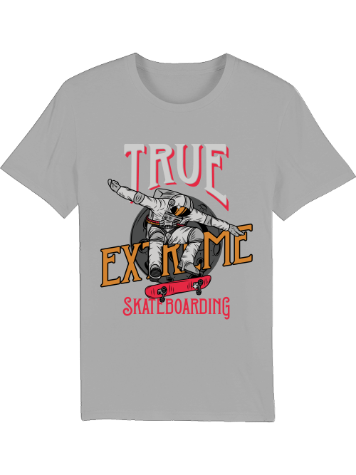 True Extreme Skateboarding Astronauta Creador Camiseta