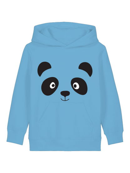 Cartoon Panda Gesicht - Mini Cruiser Hoodie 2.0 Kinder Kapuzenpullover SK