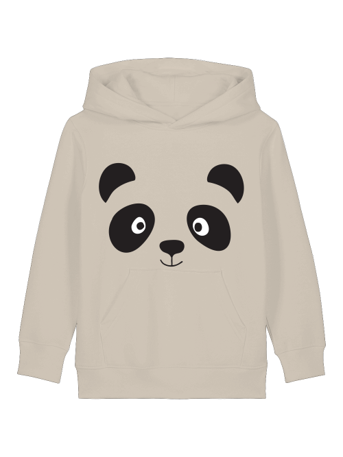 Cartoon Panda Gesicht - Mini Cruiser Hoodie 2.0 Kinder Kapuzenpullover SK