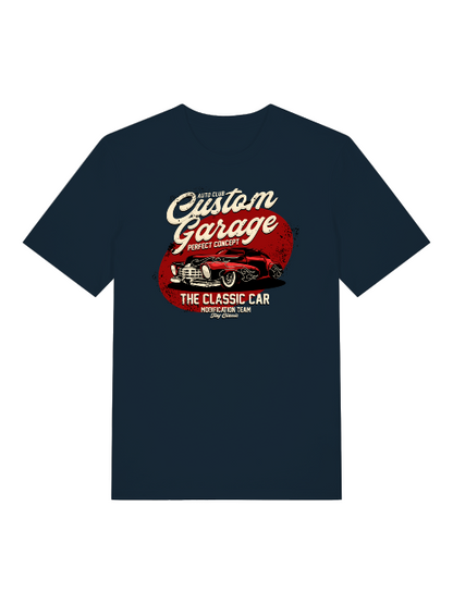 Custom Garage Perfect Concept Classic Car - Camiseta unisex de manga corta de algodón orgánico para adultos Creator T-Shirt 2.0 ST/St SH