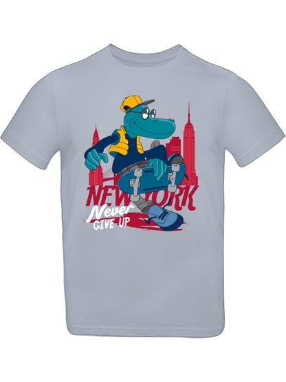Camiseta infantil de dibujos animados "Nunca te rindas, Croco" SK