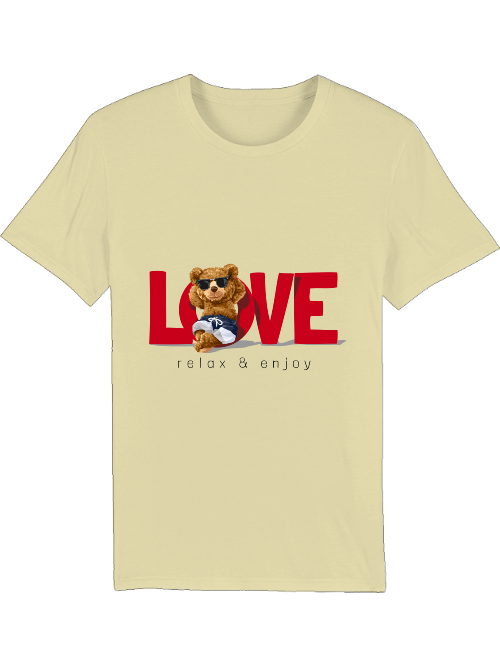 Love Teddy Relax and Enjoy - Creator T-Shirt SK