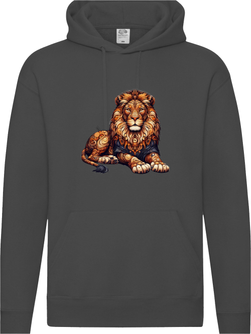 Premium Hoodie Mandala Lion