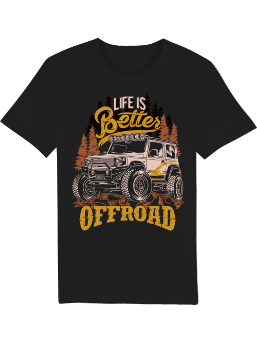 La vida es mejor OFFROAD CreatorCamiseta