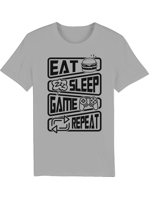 Eat Sleep Game Repeat - Creator T-Shirt SK