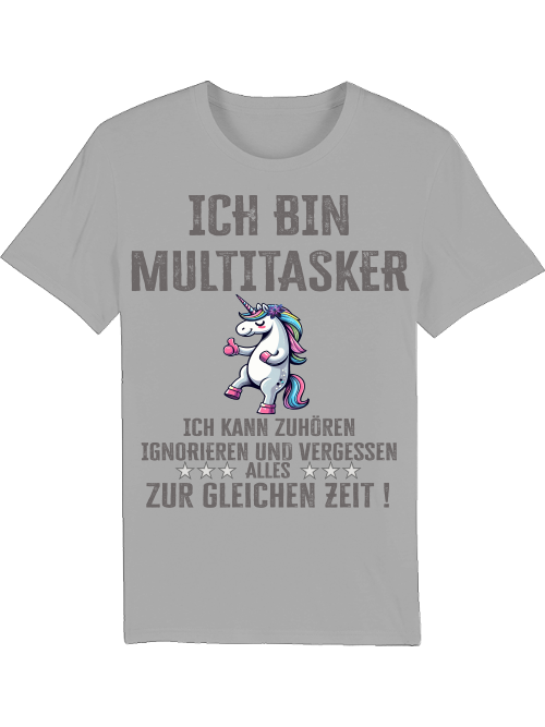 Creator T-Shirt I'm a multitasker unicorn thumbs up