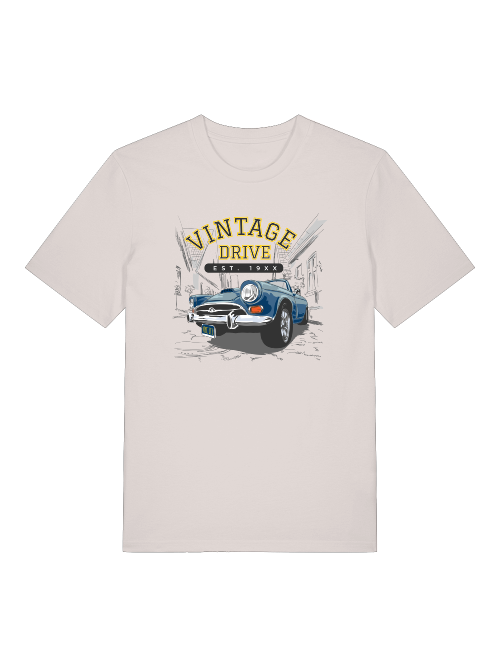 Vintage Drive - Camiseta unisex de manga corta de algodón orgánico para adultos Creator T-Shirt 2.0 ST/St SH