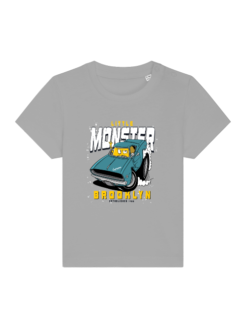 Cartoon Little Monster Monstercar - Baby Creator T-Shirt SK