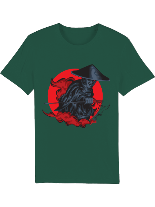 Samurai in Flames Creator T-Shirt