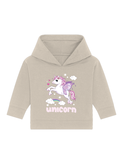 Einhorn cute Unicorn - Baby Cruiser Hoodie Baby Kleinkinder Kapuzenpullover SK