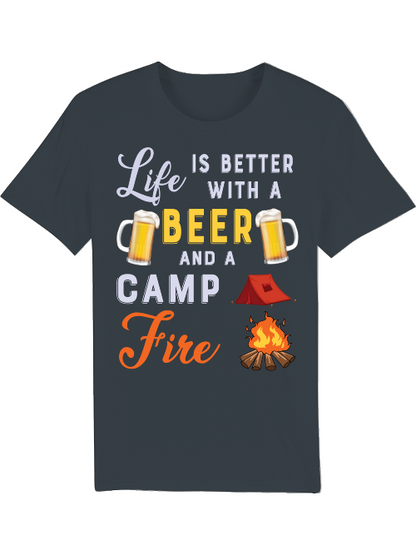 Live is better with Beer and camp Creator T-Shirt