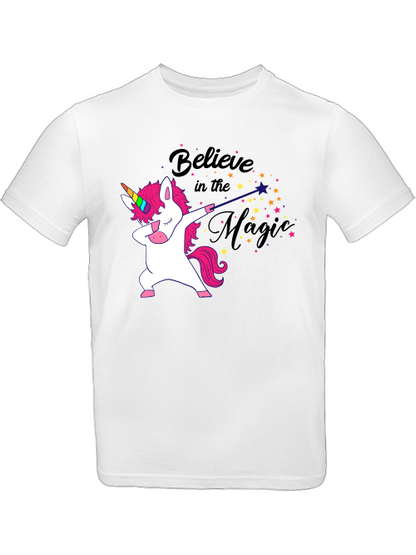 Camiseta infantil Unicorn Believe in the Magic SK