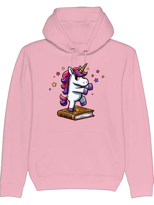 Cruiser Hoodie Unicorn Dancing on Book