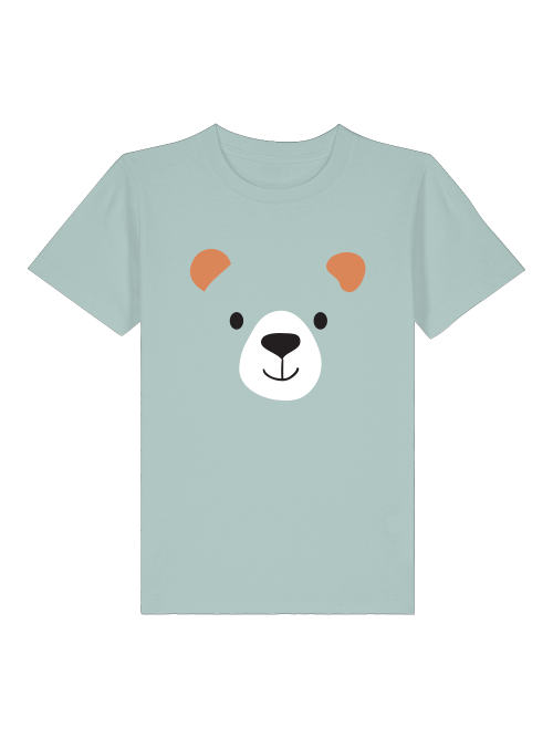 Cartoon Bären Gesicht - Mini Creator 2.0 Kids T-Shirt SK