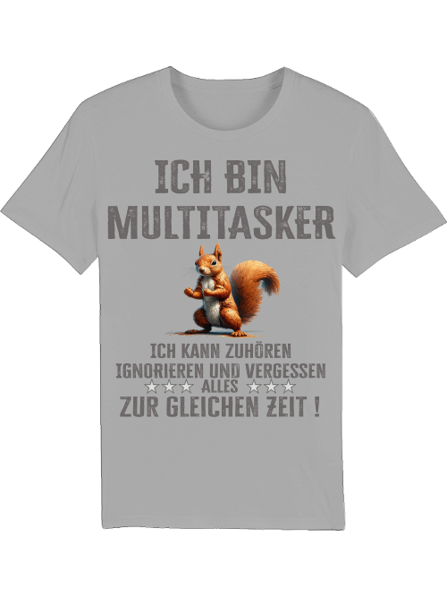 Creator T-Shirt I am Multitasker Squirrel Puzzle