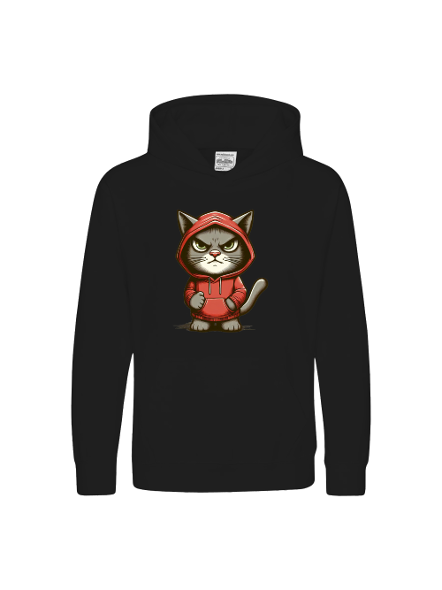 Grimmige Katze - Kids Premium Hoodie SK