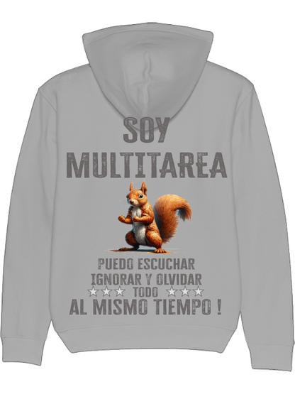 Sudadera Crucero Soja Multitarea Ardilla Puzzle