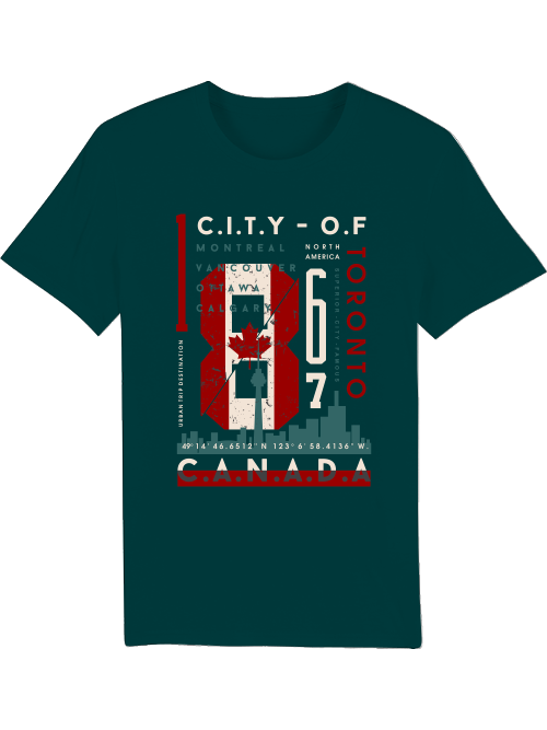 CITY OF Montreal Toronto - Creator T-Shirt SK