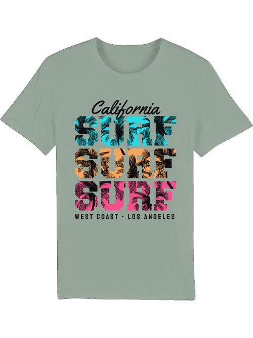 Camiseta California Surf Sunset Creator