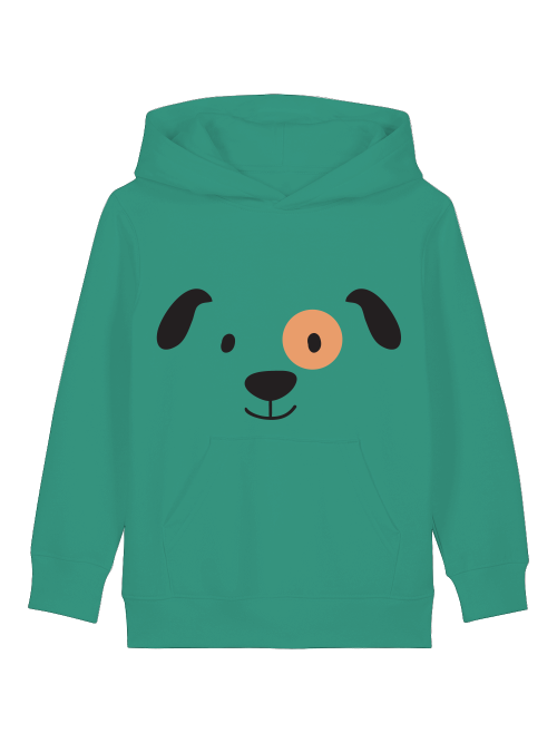 Cartoon Hunde Gesicht - Mini Cruiser Hoodie 2.0 SK