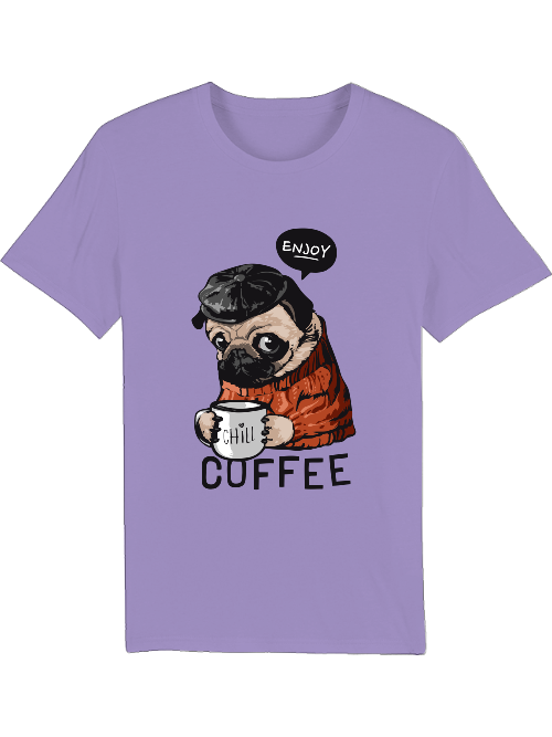 Dog enjoy coffee Chill - Creator T-Shirt SK