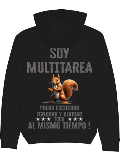 Sudadera Crucero Soja Multitarea Ardilla Puzzle