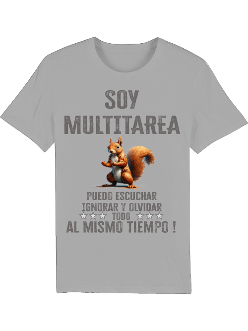 Creator T-Shirt Soy Multitarea Squirrel Puzzle