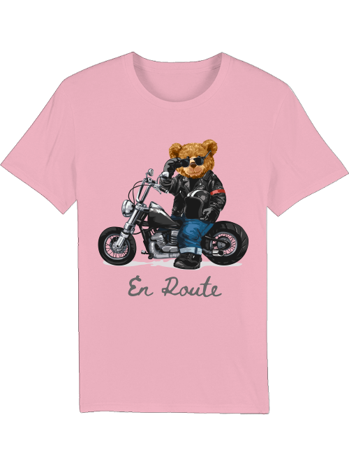 Biker Teddy En Route - Creator T-Shirt SK