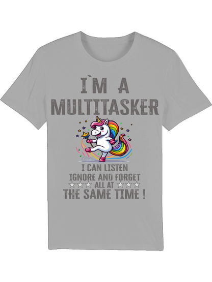 Camiseta Creator I`ma Multitasker Unicorn Rattle Dance Bund