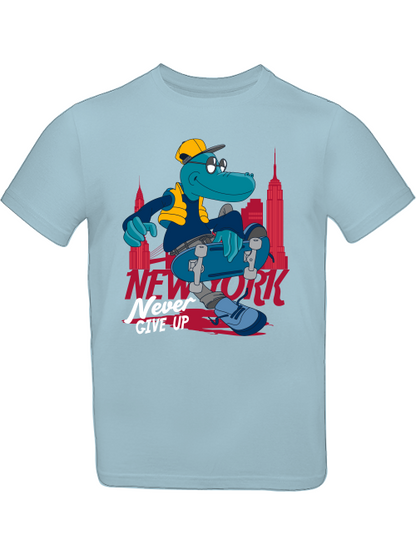 Camiseta infantil de dibujos animados "Nunca te rindas, Croco" SK