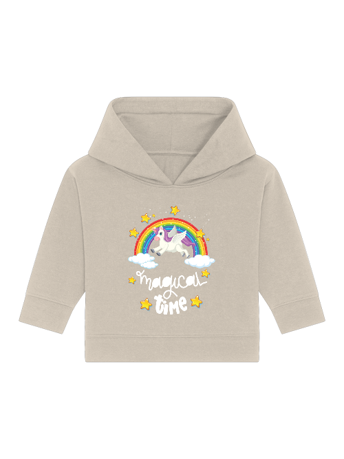 Einhorn Magical time - Baby Cruiser Hoodie Baby Kleinkinder Kapuzenpullover SK