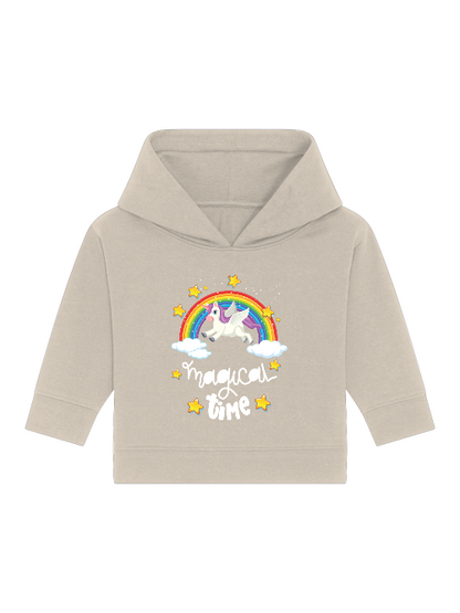 Einhorn Magical time - Baby Cruiser Hoodie Baby Kleinkinder Kapuzenpullover SK