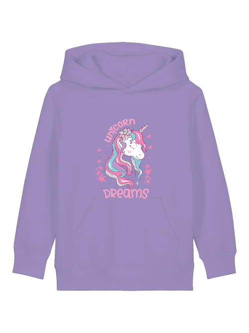 Einhorn Unicorn dreams - Mini Cruiser Hoodie 2.0 Kinder Kapuzenpullover SK