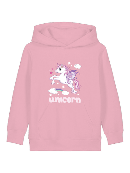 Lindo unicornio - Sudadera con capucha Mini Cruiser 2.0 para niños SK