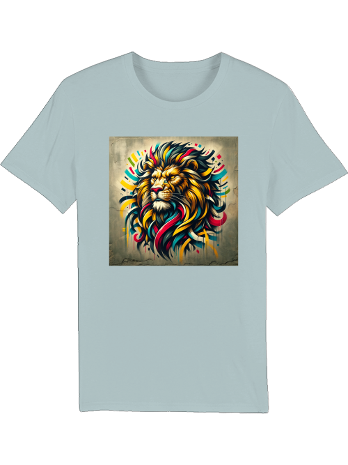 Creator T-Shirt Lion Art Style square two