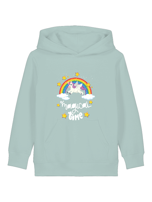 Einhorn Magical time - Mini Cruiser Hoodie 2.0 Kinder Kapuzenpullover SK