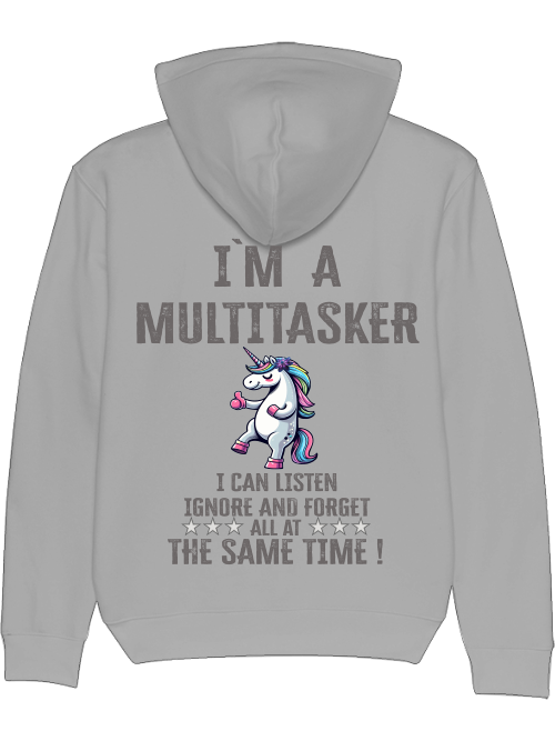 Cruiser Hoodie I`ma Multitasker Unicorn Thumbs Up