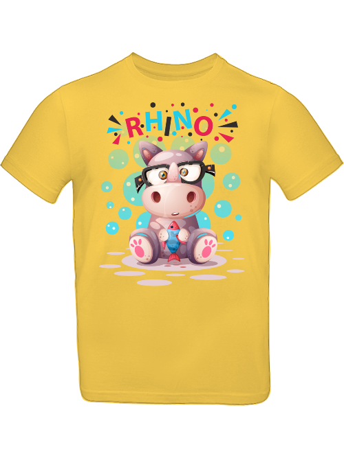 Cartoon Mini Nilpferd T-Shirt Kids SK