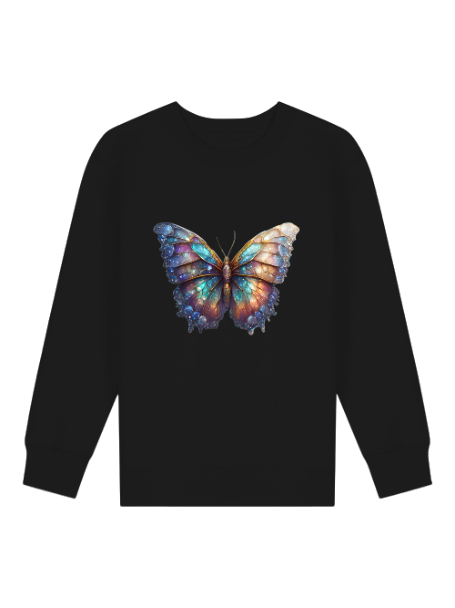 Kinder Schmetterling Brilliante Unisex Sweatshirt Pullover Mini Changer 2.0 SK