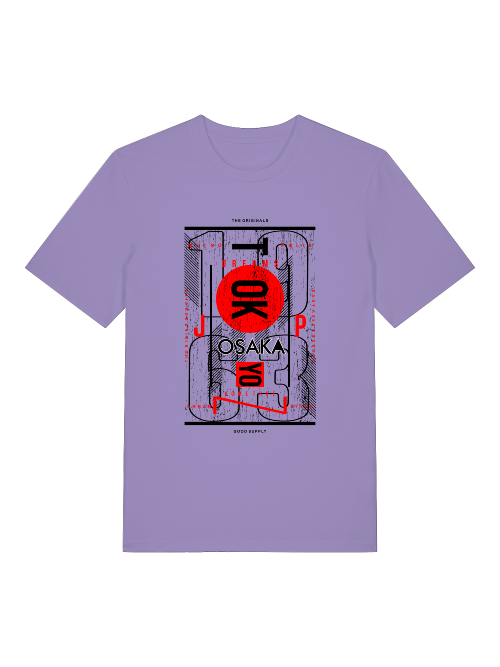 Osaka 1963 Front - Unisex Erwachsenen Bio Baumwolle Kurzarm Shirt Creator T-Shirt 2.0 ST/St SH