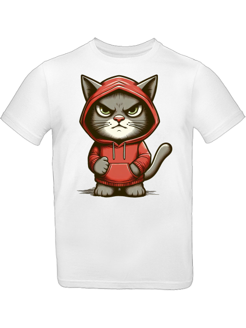 T-shirt kids grim cat