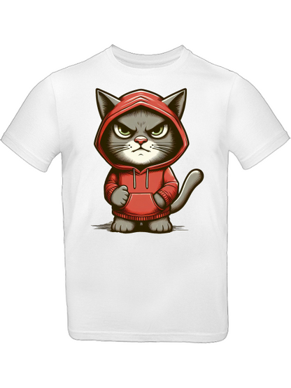 Grimmige Katze T-Shirt Kids SK