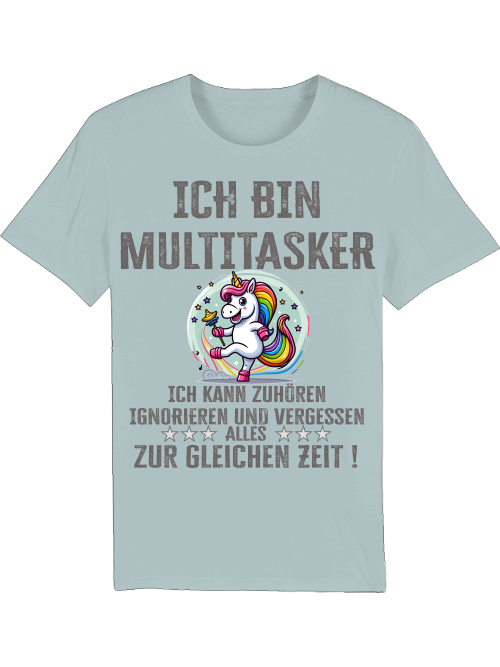 Creator T-Shirt I am a multitasker unicorn rattle dance