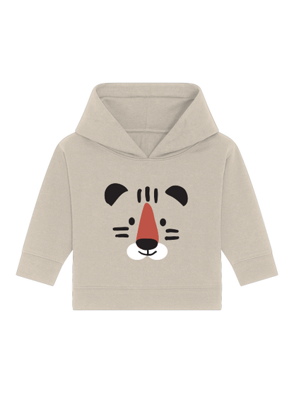 Cartoon Tiger Gesicht - Baby Cruiser Hoodie Baby Kleinkinder Kapuzenpullover SK