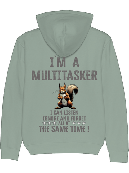 Cruiser Hoodie I`m a Multitasker Eichhörnchen